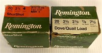 Remington 20ga 4&71/2 shot 43 total shells