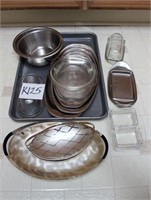 Butter Dishes, Cookie Sheet