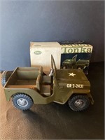Vintage Tonka #251 Military Universal Jeep