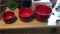 Red Apple Bowls