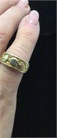 10k Black Hills gold Harley Davison ring size 5