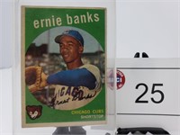 ERNIE BANKS #350 1959 TOPPS