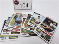 TOPPS 1974, ASSORTED TEAMS
