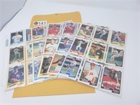 FLEER CARDS 1990 (6 PAGES, BOTH SIDES)