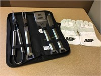AGP Grill Set and Gloves