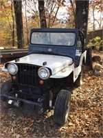 1948 Jeep Willys, 289 Ford V8, Runs, clutch or