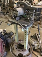 Delta 14 inch cut off saw on stand