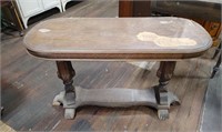 Ornate Mahogany Sofa Table