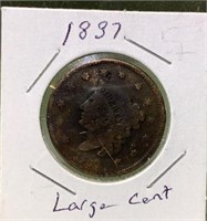 1837 US large Cent