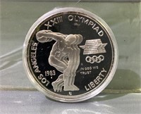1983P Olympic Commemorative Silver Dollar