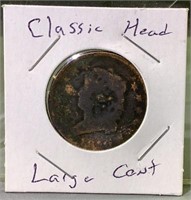 US Large Cent no date