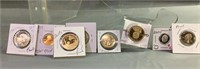 8 US Proof Coins