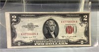 1953B2 dollar Red Seal Note