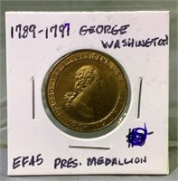 George Washington presidential medallion