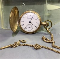 1893 Elgin 11 jewel size 15 14k GF Pocket watch