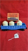 lionel 6112-85 canister car in box