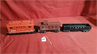 lionel 520 & 6017 & 6012 train cars all very nice