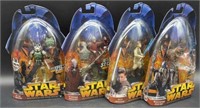 (4) Star Wars Revenge of The Sith Action Figures