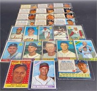 (25) Vintage Baseball Cards