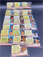 (25) Vintage Post Cereal Baseball Cards