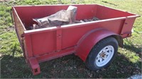 Utility Trailer-50"x85"x17"Bed  135"L Overall