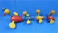 Vintage Fisher Price Child's Duck Pull Toy-