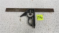 Vintage Metal Square Measuring Tool