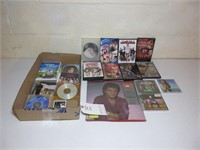 CD's, DVD's & Conway Twitty Record (Unopened)