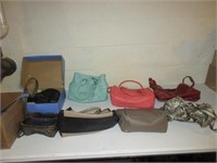3 Boxes- Purses, Handbags, Etc