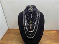6 Various Costume Necklaces