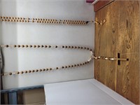 EXLARGE 2 Wooden Prayer Beads 69inL & 50inL