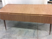 Kitchen Table, Drop Leaf Formica,  5' long x 41" w