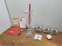 Crystal Center Pieces, Candles + More