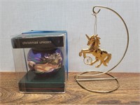 1986 Carlton Unicorn Ornament +