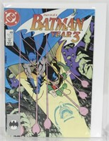 Batman Year 3 438 1989 Mint Condition DC Comics