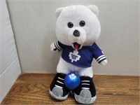 Toronto Maple Leafs Mascot Bear + Xmas Ball