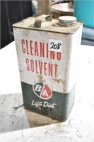 B/A Cleaning Solvent Tin, *LYN