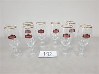 8 Stella Artois Glasses (No Ship)