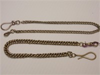 2 Pocket Watch Chains