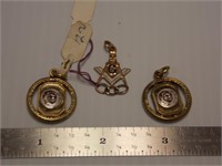 Mason Fob & 2 Matching D.D.K.K Fobs