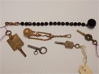 Pocket Watch Chains and Keys