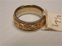 14K Gold Ring (size 7 1/2)