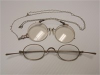Vintage Glasses with Chain