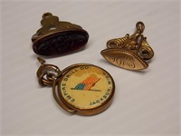 Vintage Fobs (1 is Empire Drill Co Jackson Mich)