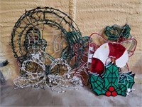 Lot of Assorted Outdoor Xmas Lighting Decorations