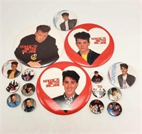 New Kids on the Block Buttons