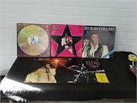 Vintage Elvis Presley LP record lot