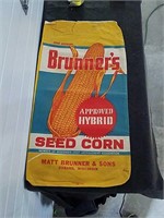 Brunner's one bushel seed corn sack
