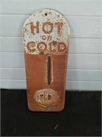 Dr. Pepper Hot or Cold thermometer 16x6 soda