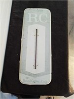 RC Royal Crown cola thermometer 25.5x10 soda